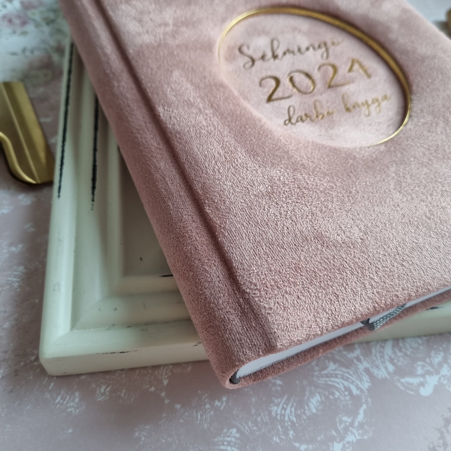 Darbo knyga 2024 "Rožinė" rvcreativestudio