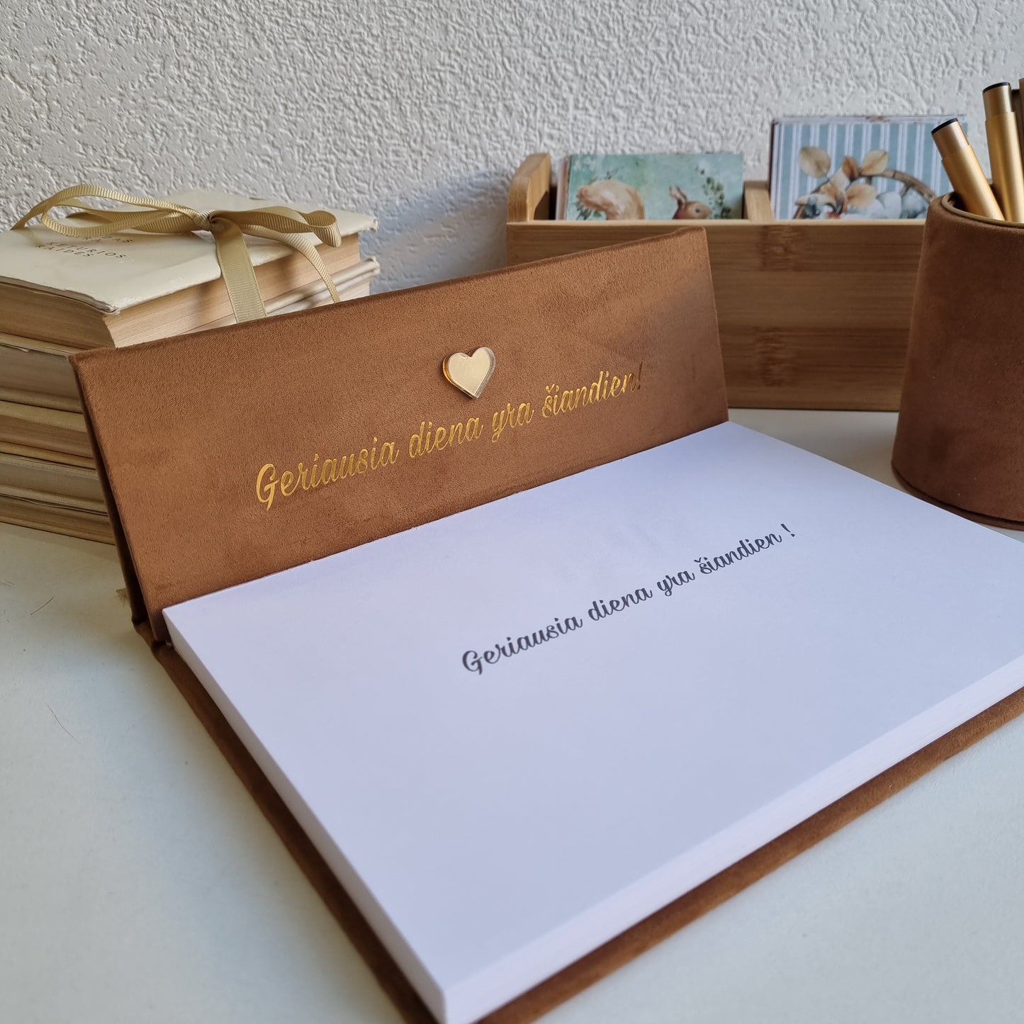 Stalo kalendorius "Teracota" rvcreativestudio