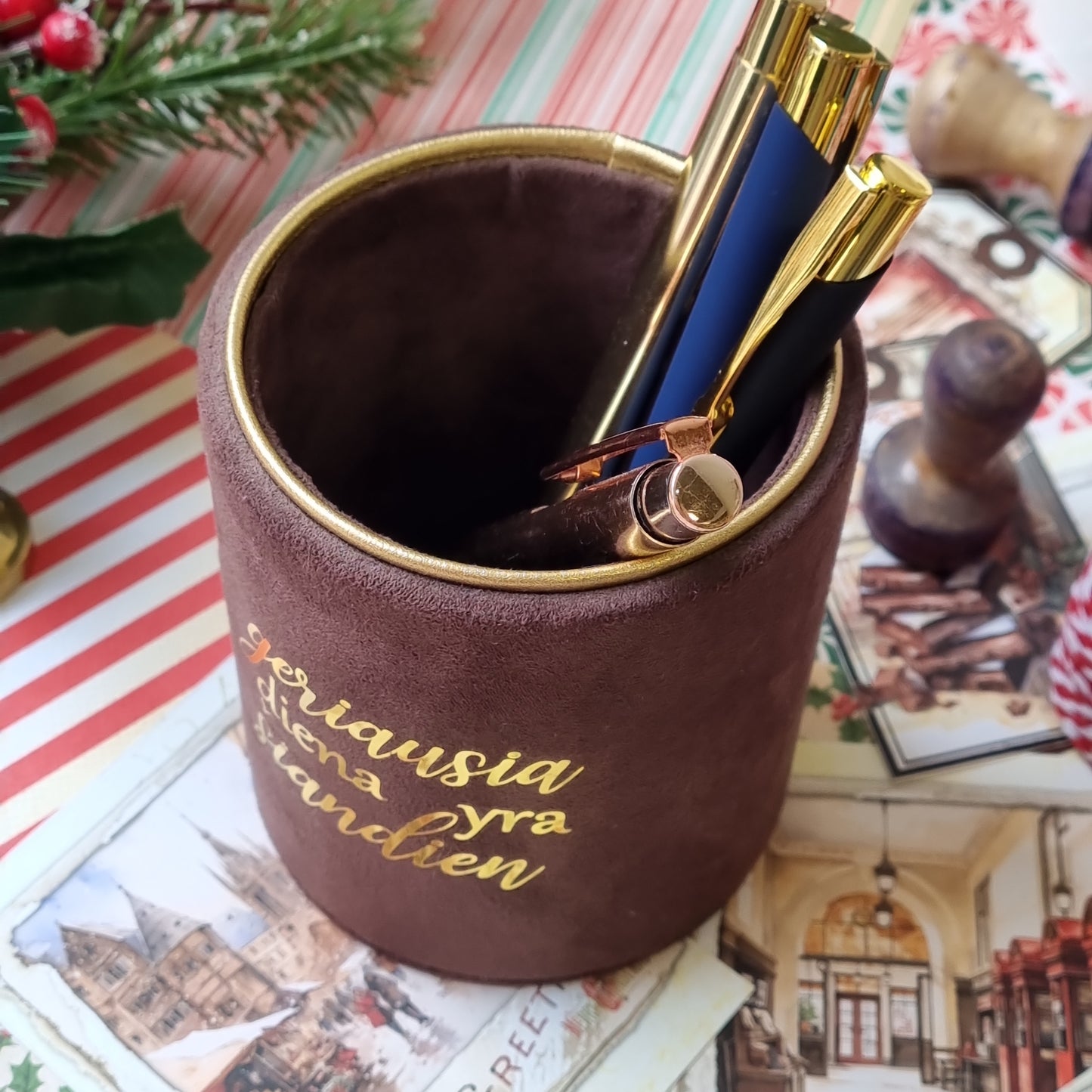 Rankų darbo pieštukinė "Geriausia diena"
