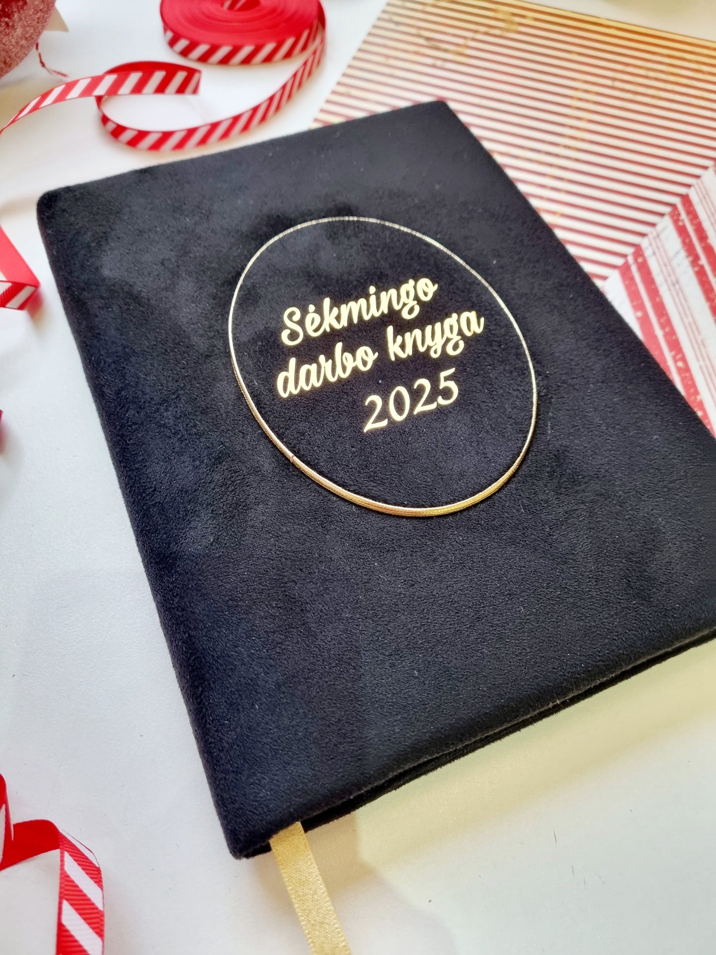 Darbo knyga 2025 "Juoda"
