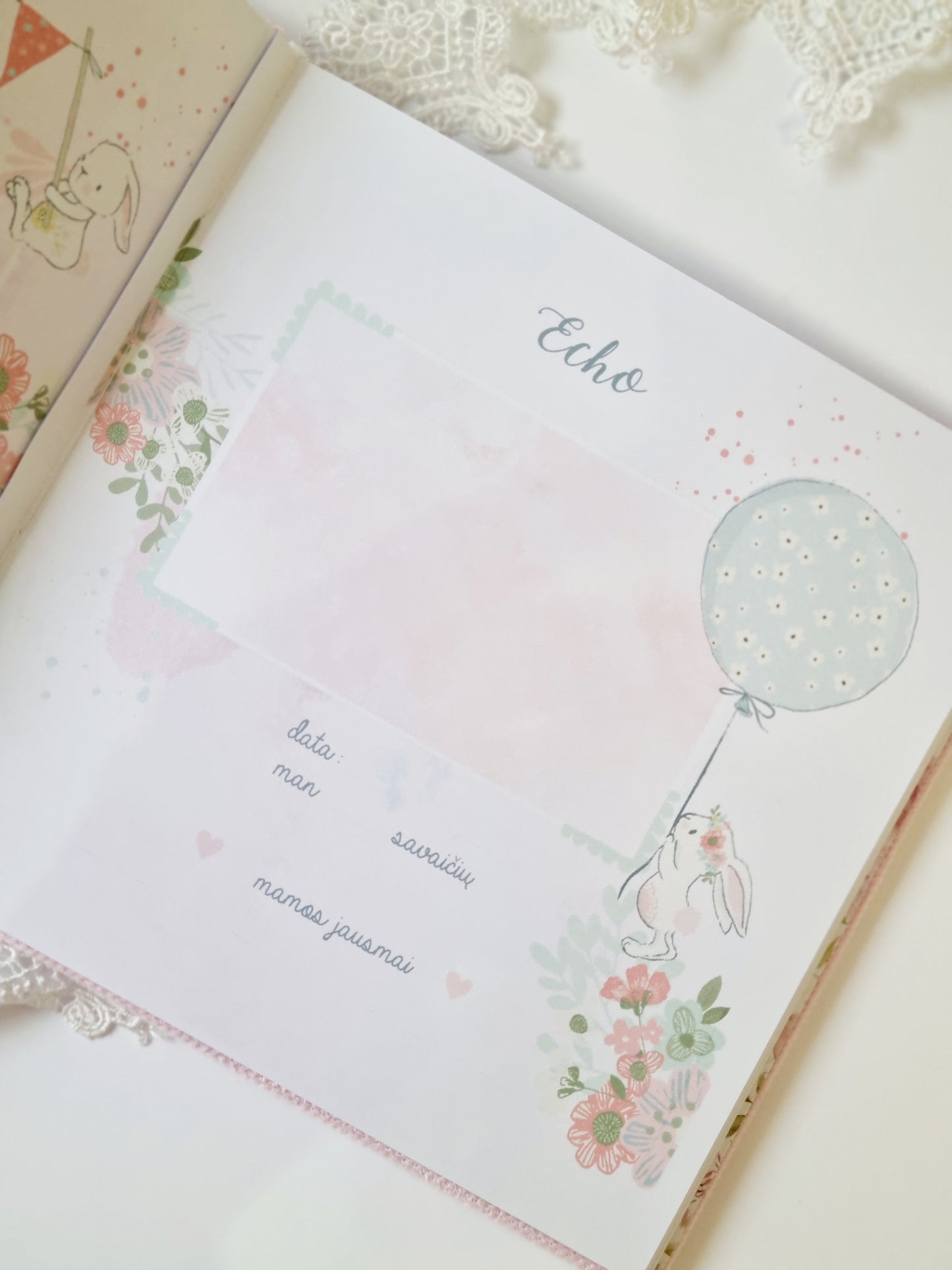 Kūdikio knyga mergaitei "Princesė"