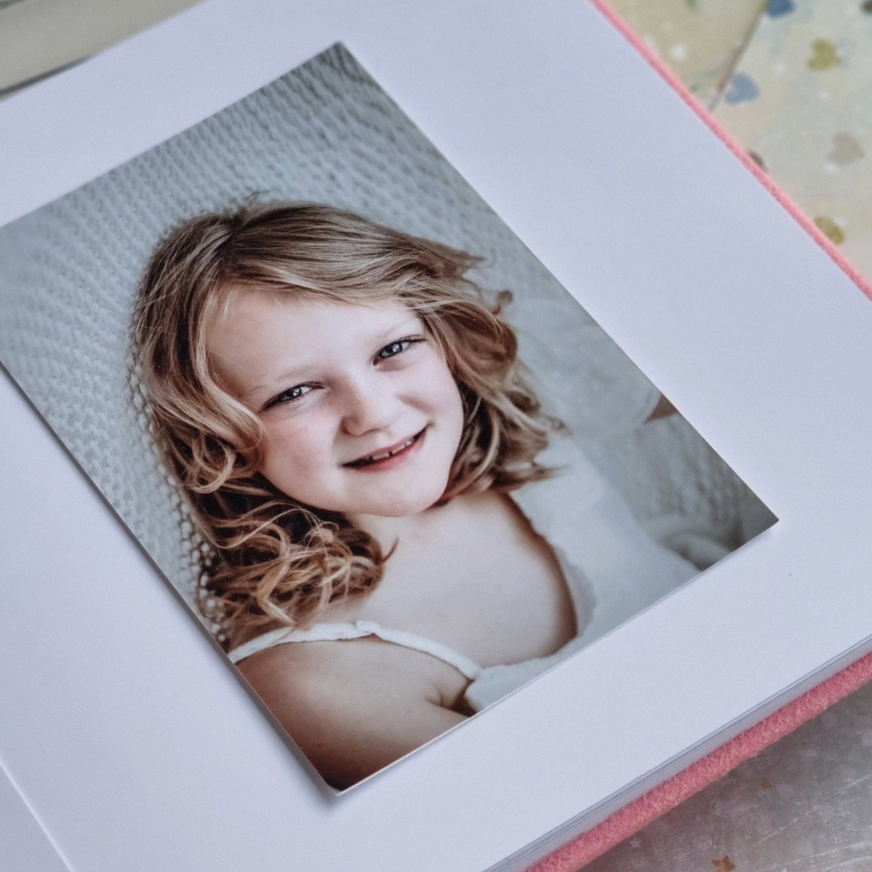 Rankų darbo albumas "Pink angel"  rvcreativestudio