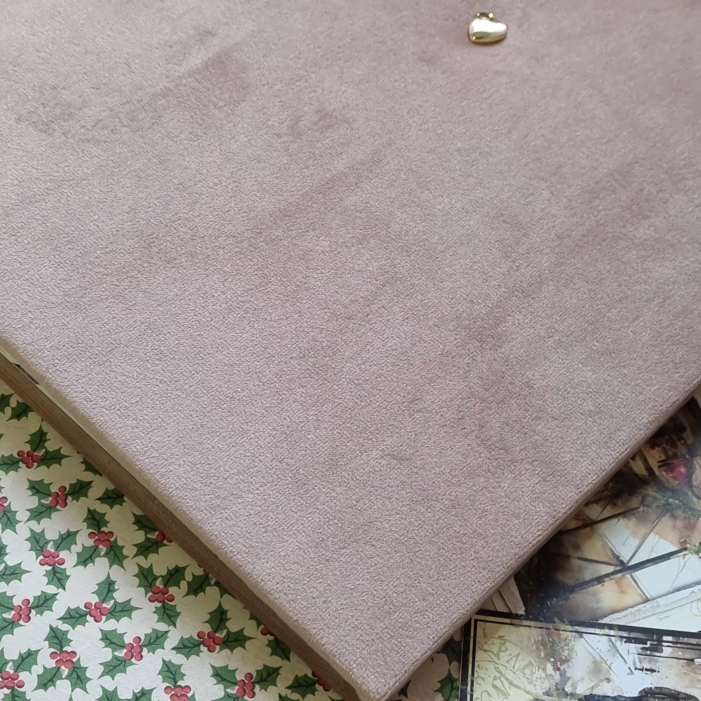 Rankų darbo albumas "Dusty rose"