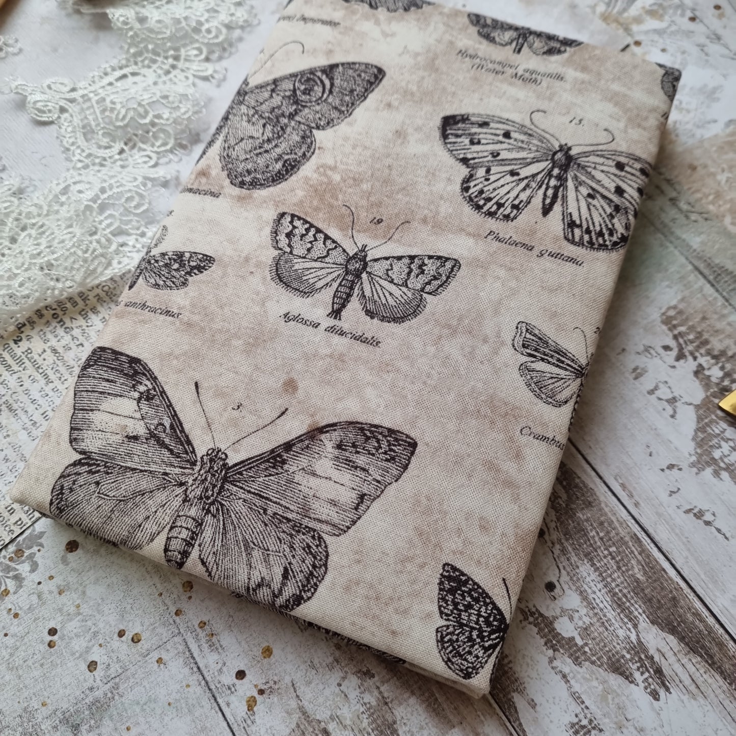 Rankų darbo knyga užrašams "Butterfly"