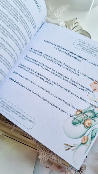 Krikšto knyga berniukui "Meškutis"