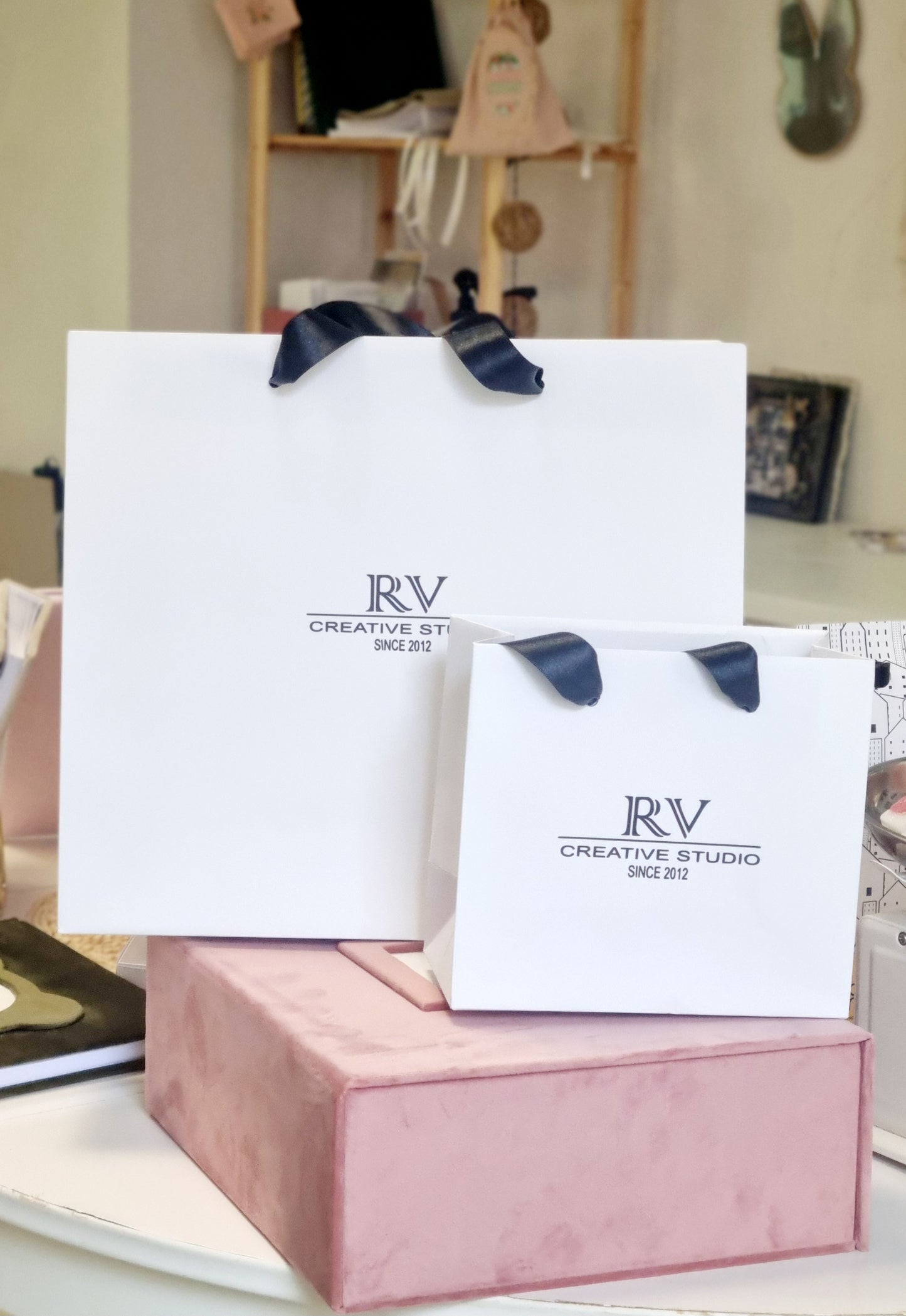 Firminis dovanų maišelis Premium