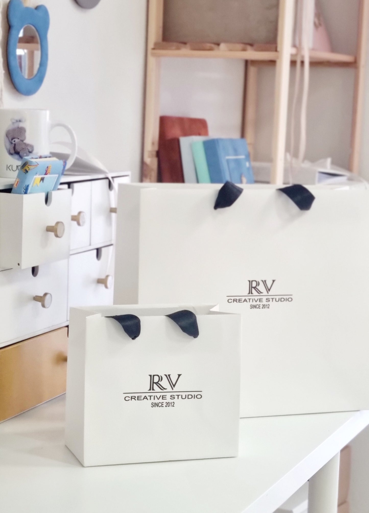 Firminis dovanų maišelis Premium
