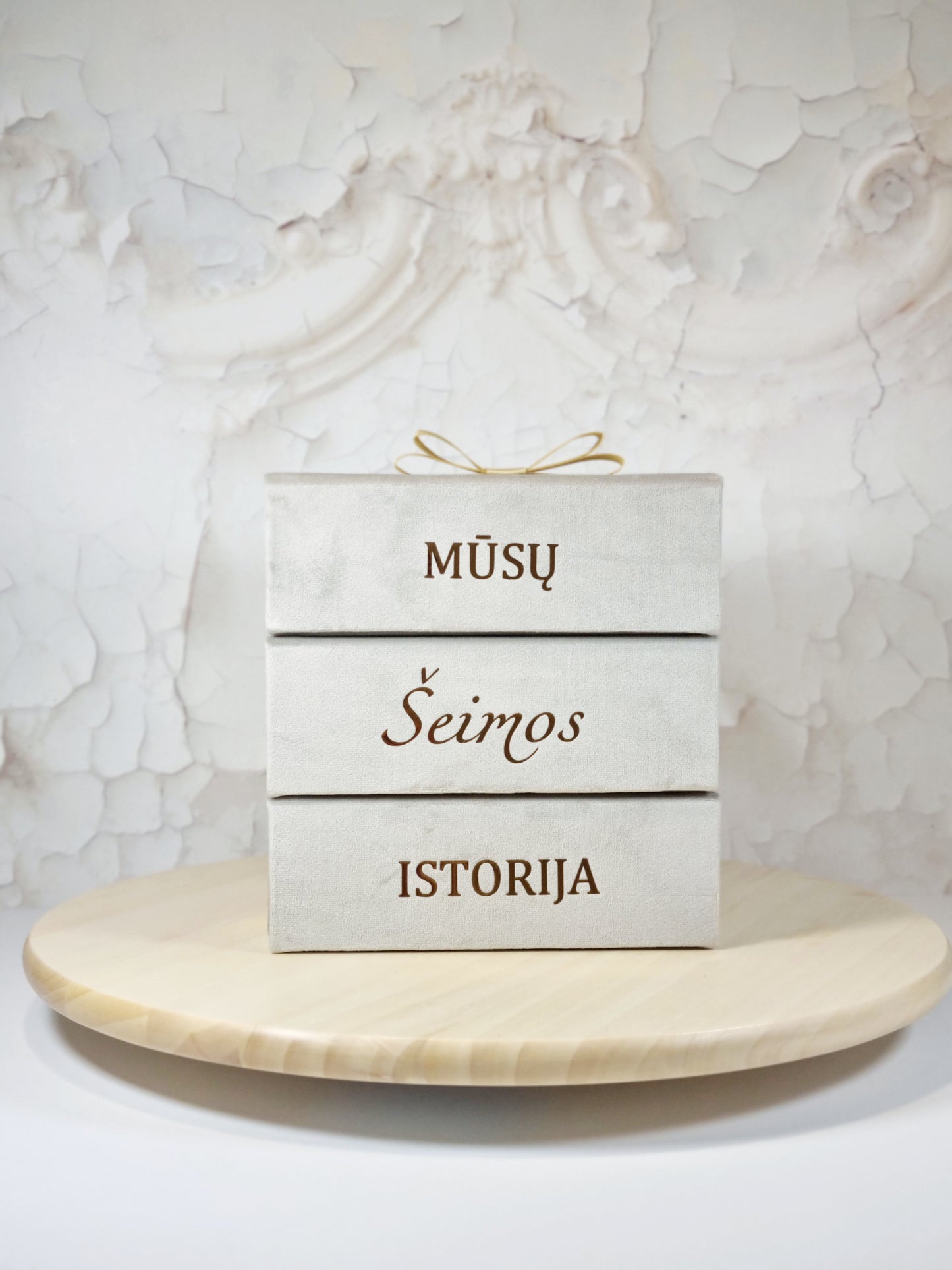Dėžučių nuotraukoms trio "Mūsų šeimos istorija: