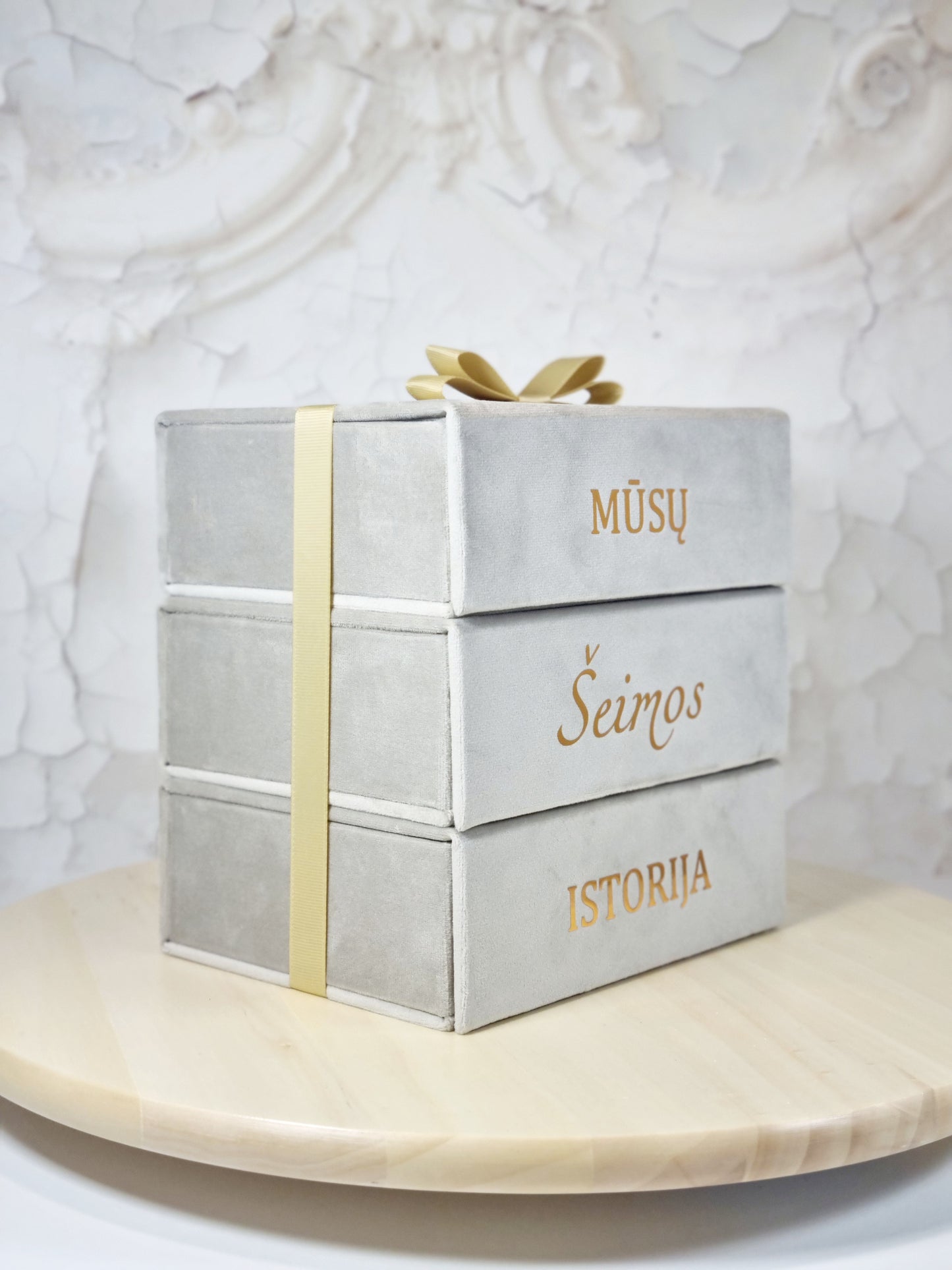 Dėžučių nuotraukoms trio "Mūsų šeimos istorija: