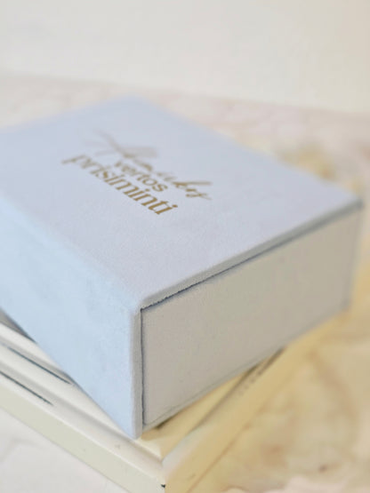 Rankų darbo dėžutė nuotraukoms "Akimirkos vertos prisiminti"