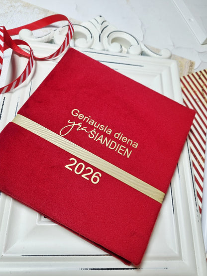 Kalendorius darbo knyga 2026 " Geriausia diena"