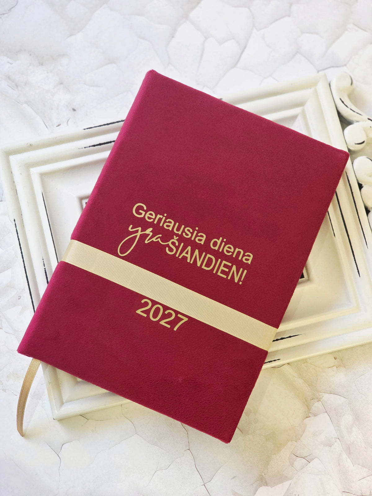 Darbo knyga 2027 "Geriausia diena" be dėžutės