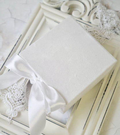 Žiedų dėžutė "White"