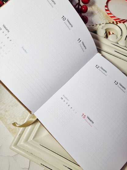 Darbo knyga kalendorius 2026 "Geriausia diena"