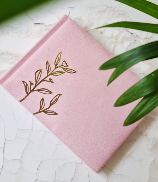 Rankų darbo albumas "Pink Floral"