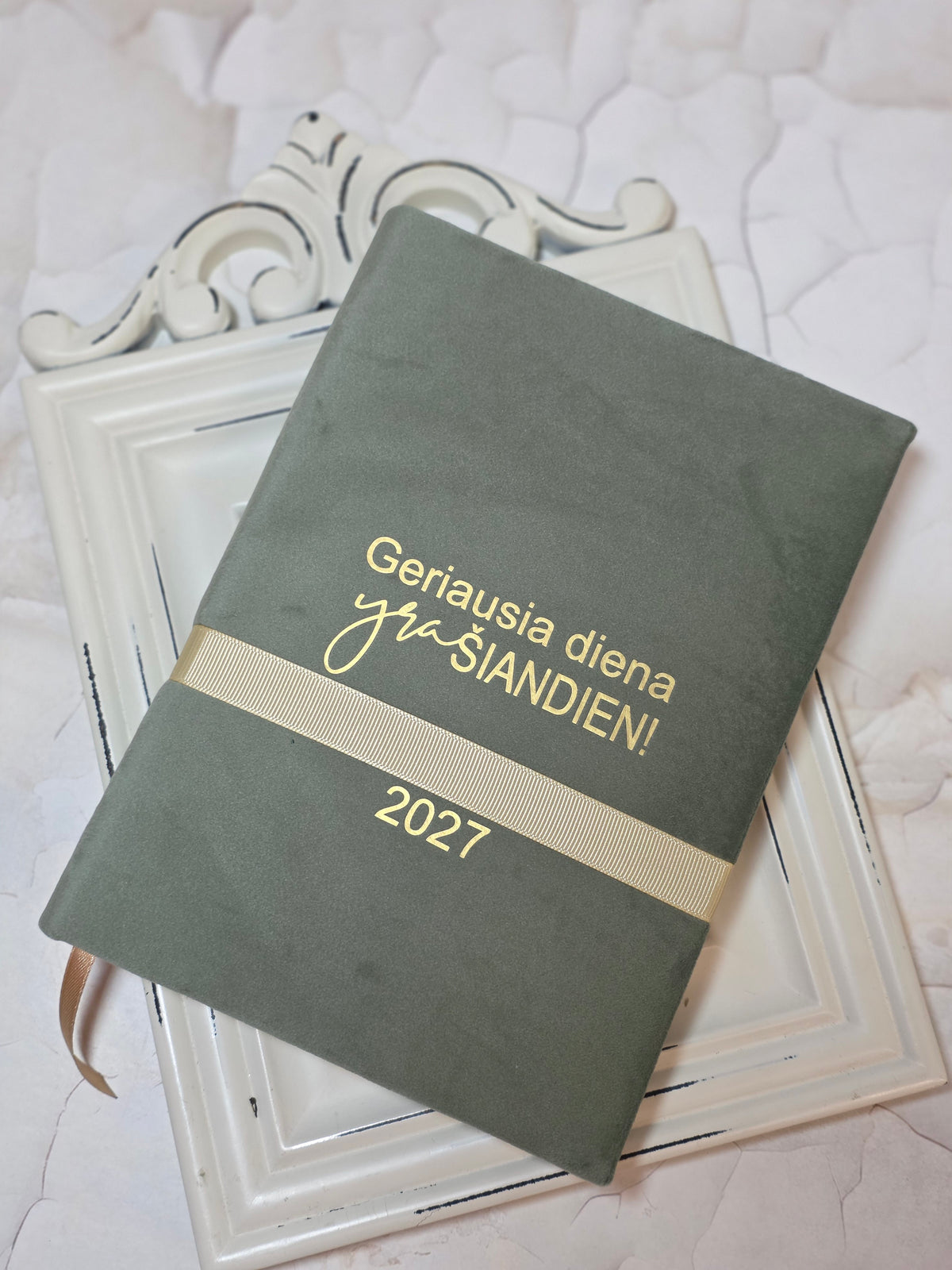 Darbo knyga 2027 "Geriausia diena" be dėžutės