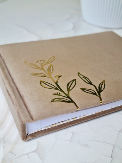 Rankų darbo albumas "Latte Floral"
