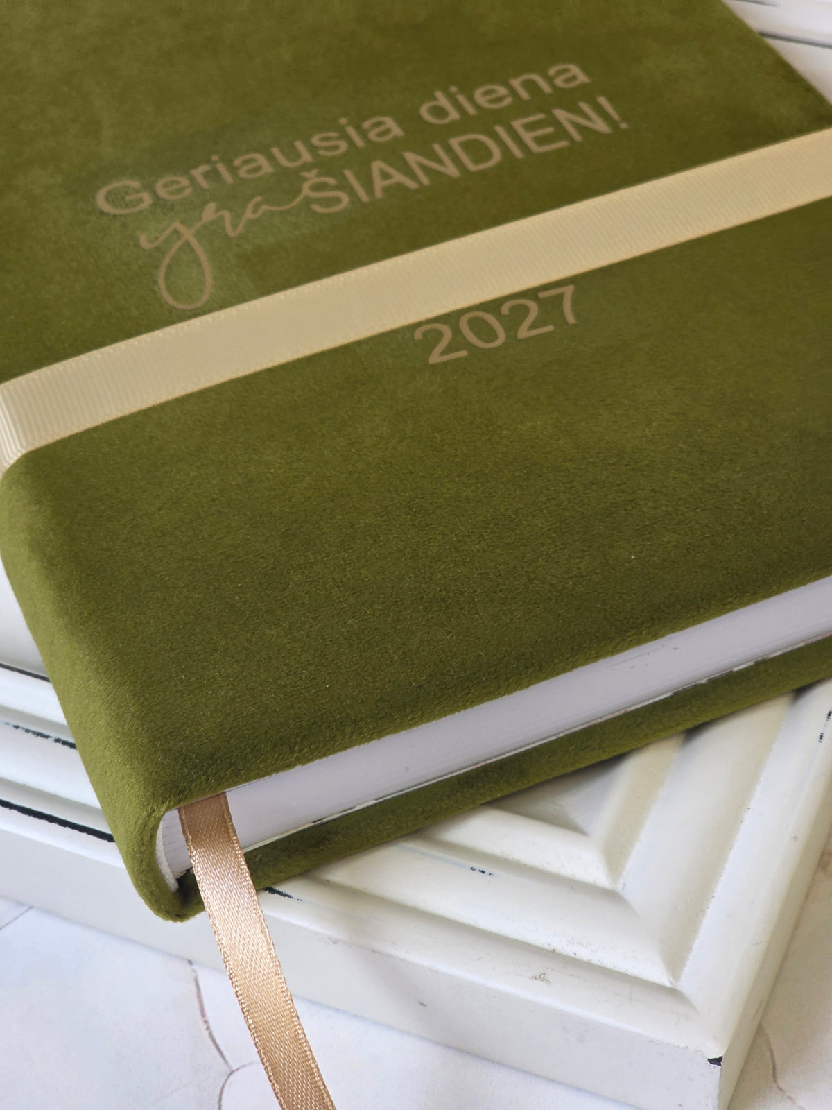 Darbo knyga 2027 "Geriausia diena" be dėžutės