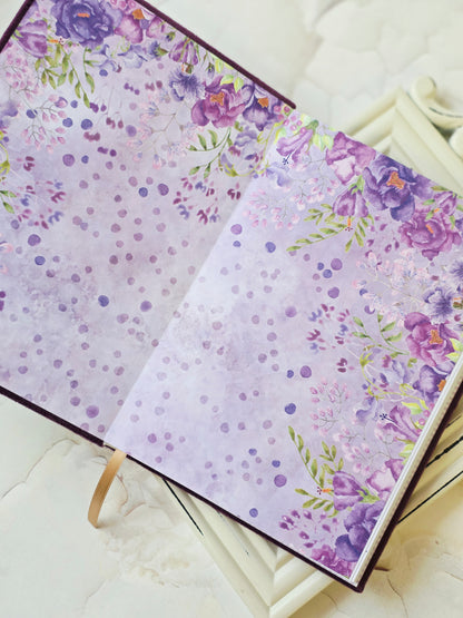 Darbo knyga 2027 "Violet" su dėžute