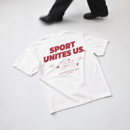 Marškinėliai "SPORT UNITES US"