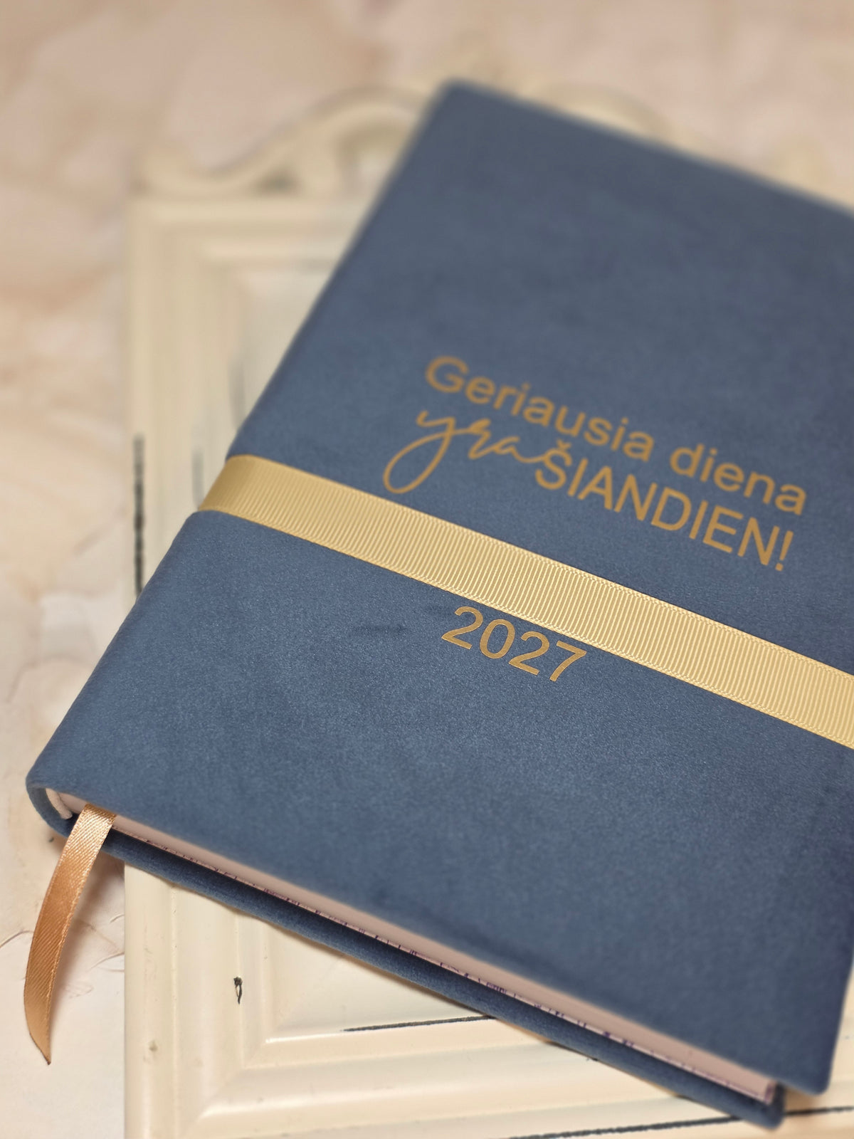 Darbo knyga 2027 "Geriausia diena" su dėžute