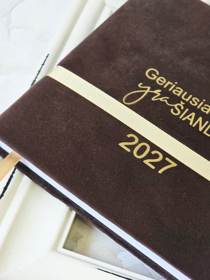 Darbo knyga kalendorius "Geriausia diena" 2027