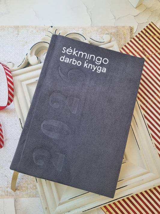 Darbo knyga kalendorius 2026 "Pilka"