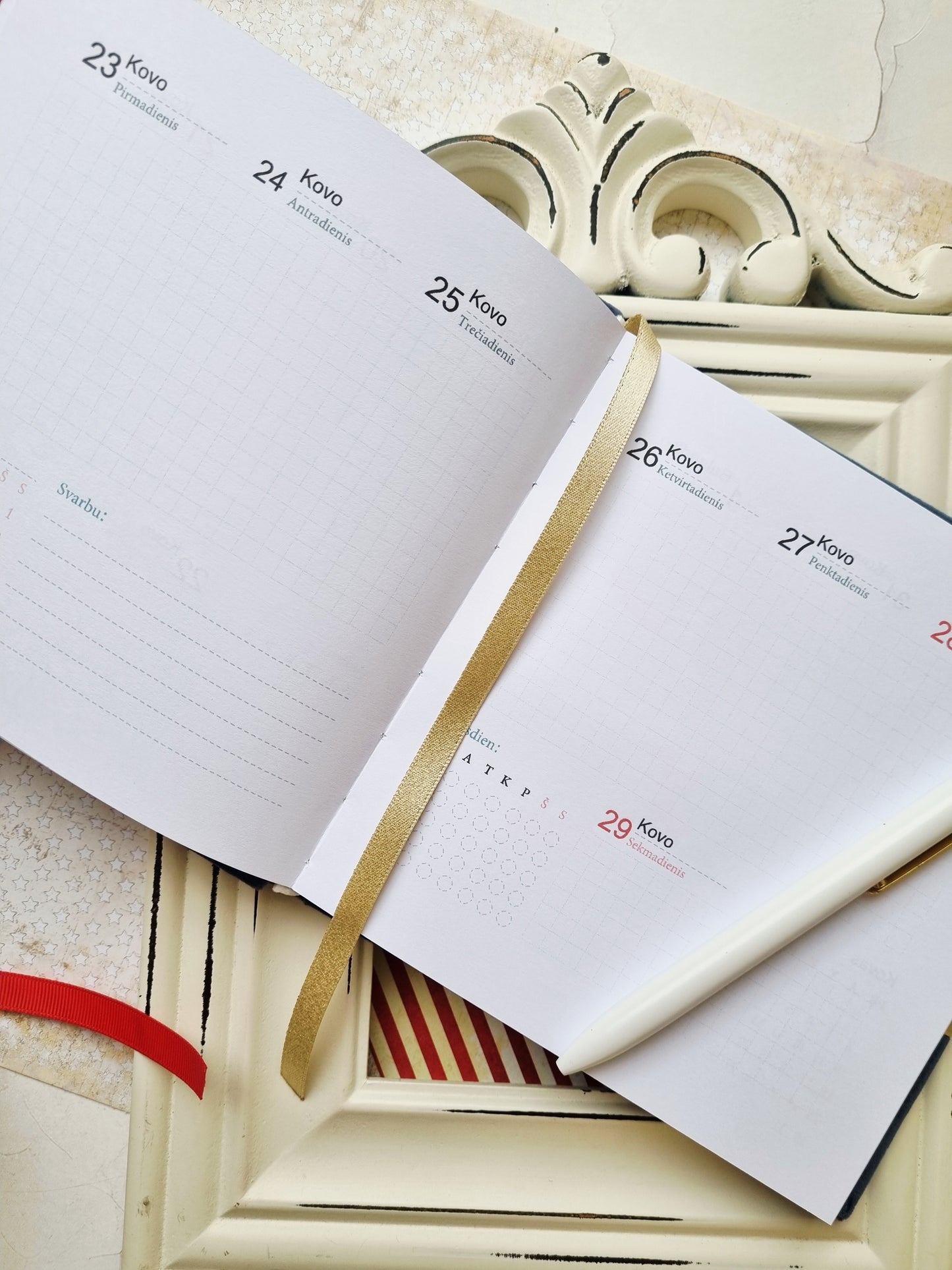 Darbo knyga kalendorius "Geriausia diena"