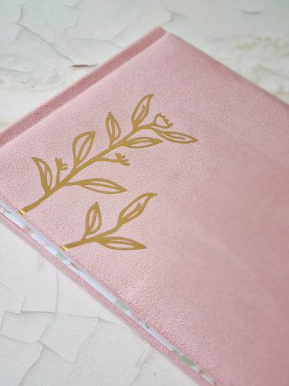 Rankų darbo albumas "Pink Floral"