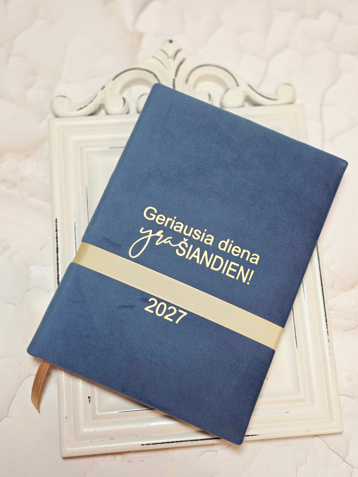 Darbo knyga 2027 "Geriausia diena" su dėžute