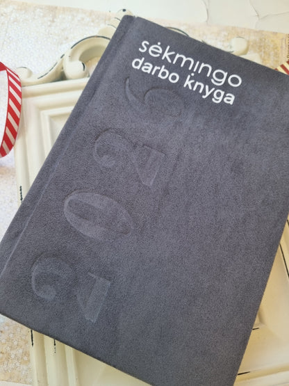 Darbo knyga kalendorius 2026 "Pilka"