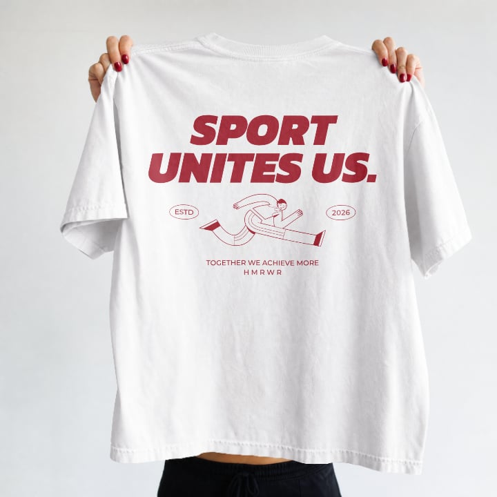 Marškinėliai "SPORT UNITES US"