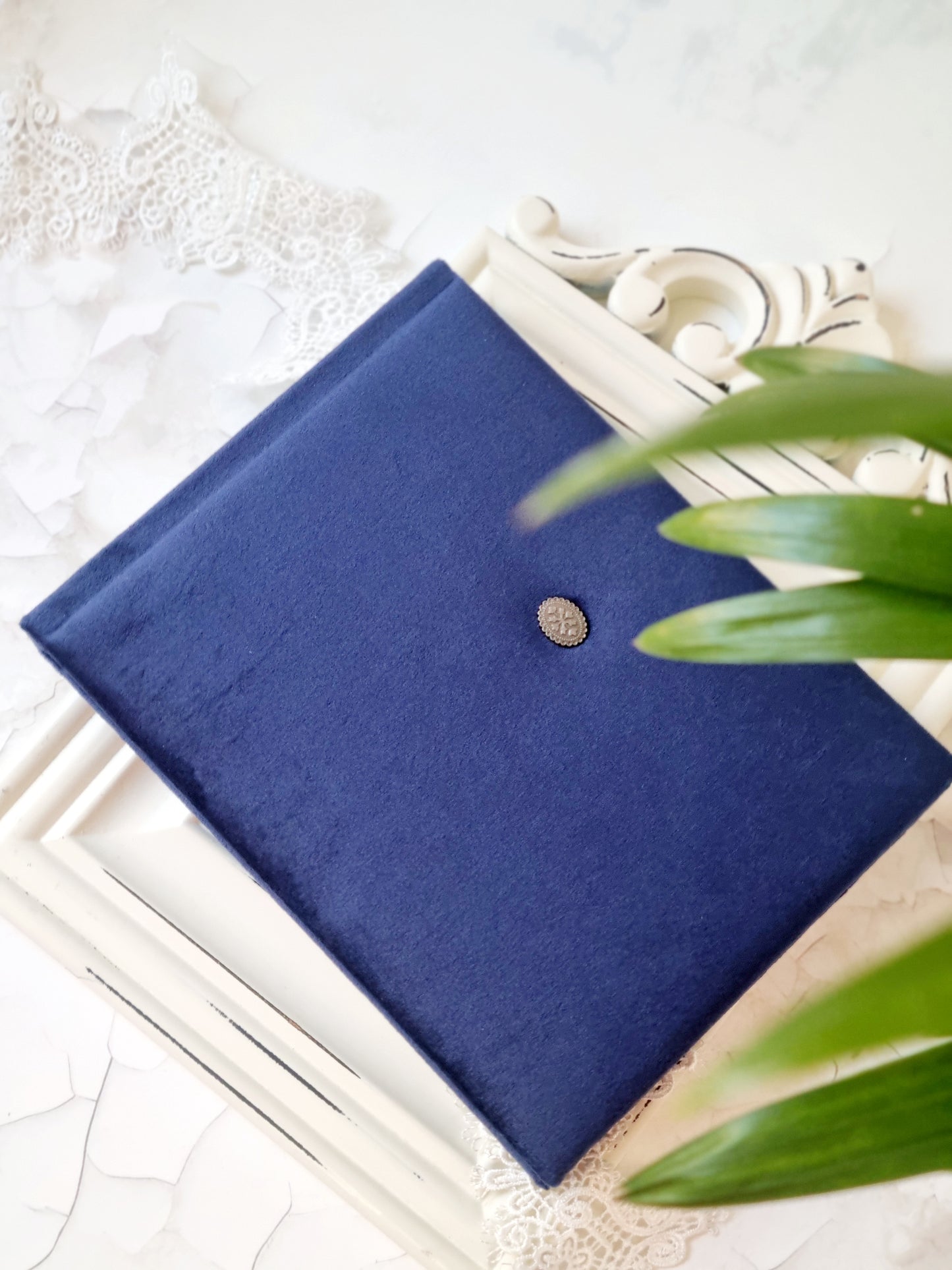 Rankų darbo albumas "Royal blue"