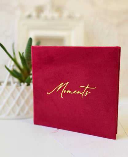 Rankų darbo mini albumas "Moments"