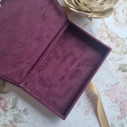 Rankų darbo dėžutė pinigams "Violetinė"  rvcreativestudio   