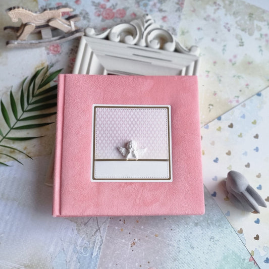 Rankų darbo albumas "Pink angel"  rvcreativestudio